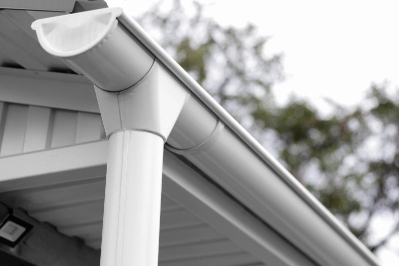 Close-Up of Gutter Cover System